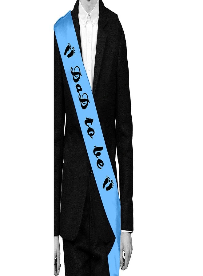 Hubops وشاح "هابوبس" للأم والأب المنتظرين، ووشاح "الأب والأم المنتظرين" لمجموعة زينة الحفلات (أزرق وأحمر) - Image 4